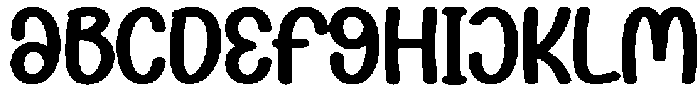 Skinny Tumbler Regular otf (400) Font UPPERCASE