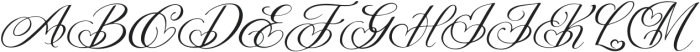 Skinship Italic otf (400) Font UPPERCASE