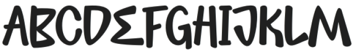Skolyoz Regular otf (400) Font UPPERCASE