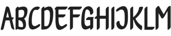 Skonek Regular otf (400) Font UPPERCASE