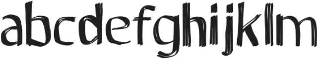 Skribbet-Regular otf (400) Font LOWERCASE