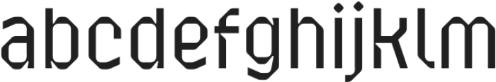 SkyFire Medium otf (500) Font LOWERCASE