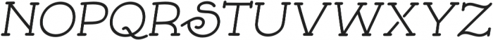 Skybird Medium Italic otf (500) Font UPPERCASE
