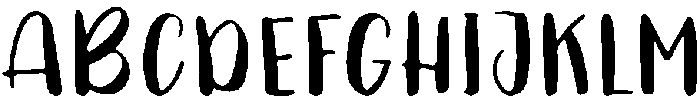 Skybloom otf (400) Font UPPERCASE