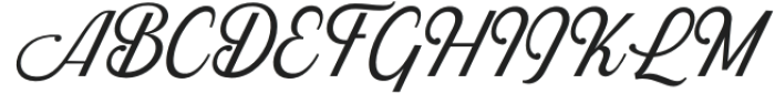 Skyblue Light Italic otf (300) Font UPPERCASE