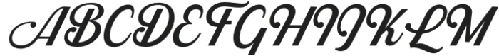 Skyblue Medium otf (500) Font UPPERCASE