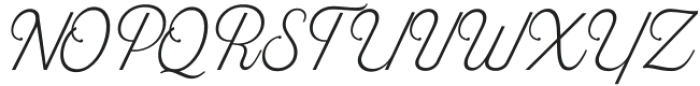 Skyblue Thin Italic otf (100) Font UPPERCASE