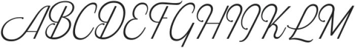 Skyblue Thin Italic ttf (100) Font UPPERCASE