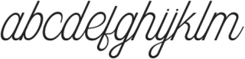 Skyblue Thin Italic ttf (100) Font LOWERCASE