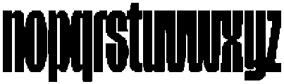 Skybold Regular otf (700) Font LOWERCASE