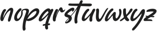 Skyetos Cliplist Italic Italic otf (400) Font LOWERCASE