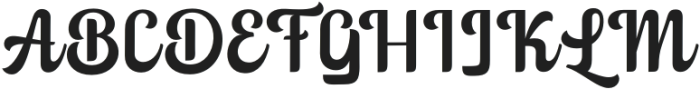 Skyhill Light otf (300) Font UPPERCASE