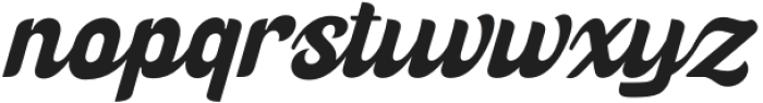 Skyhill Medium Italic otf (500) Font LOWERCASE