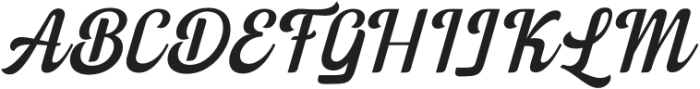 Skyhill Thin Italic otf (100) Font UPPERCASE