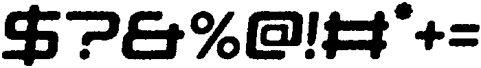 Skylar Circular Eroded Italic otf (400) Font OTHER CHARS