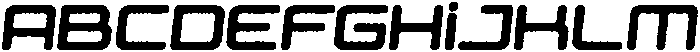 Skylar Circular Eroded Italic otf (400) FONT
