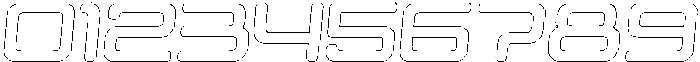 Skylar Circular Outline Italic otf (400) Font OTHER CHARS