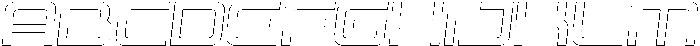 Skylar Outline Italic otf (400) Font UPPERCASE