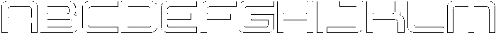 Skylar Outline otf (400) Font UPPERCASE