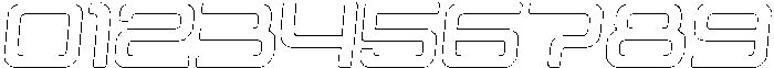 Skylar Rounded Outline Italic otf (400) Font OTHER CHARS