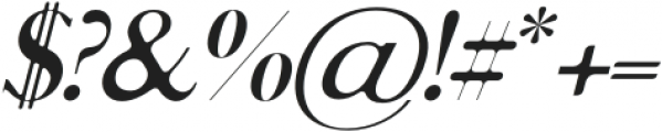 Skylar Sans Italic otf (400) Font OTHER CHARS