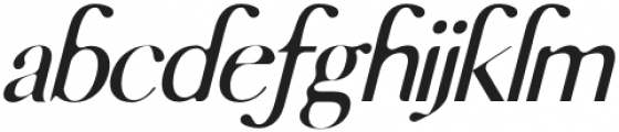 Skylar Sans Italic otf (400) Font LOWERCASE