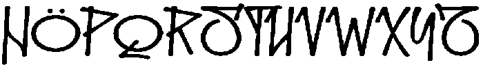 Skylight Grafitty Regular otf (300) Font UPPERCASE