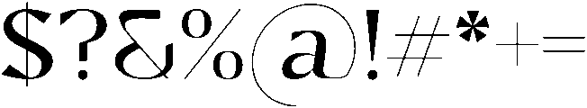 Skylight Regular otf (300) Font OTHER CHARS