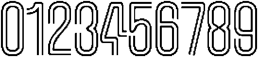 Skyline Echo Regular otf (400) Font OTHER CHARS