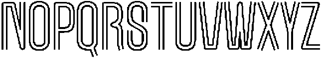 Skyline Echo Regular otf (400) Font LOWERCASE
