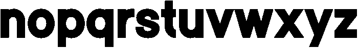 Skyline Regular otf (400) Font LOWERCASE