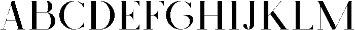 Skyline otf (400) Font UPPERCASE