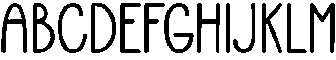 Skylines Regular otf (400) Font UPPERCASE