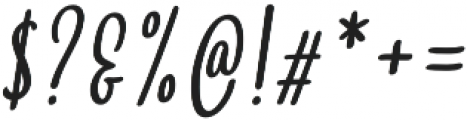 Skynova Sans Italic otf (400) Font OTHER CHARS