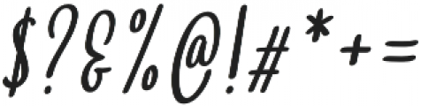 Skynova Script Italic otf (400) Font OTHER CHARS