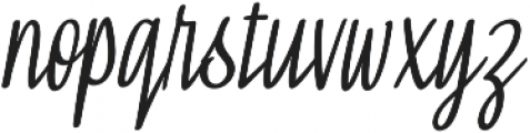 Skynova Script Italic otf (400) Font LOWERCASE