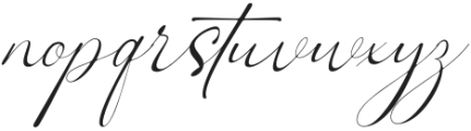 Skypiea Romantic Regular otf (400) Font LOWERCASE