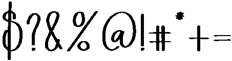 Skyting Regular otf (400) Font OTHER CHARS