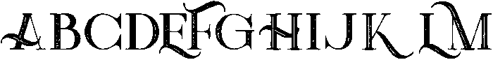 Skywalker Shadow Grunge otf (400) Font UPPERCASE