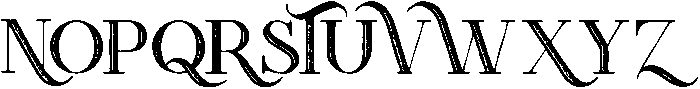 Skywalker Shadow Grunge otf (400) Font UPPERCASE