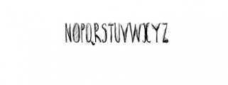 Sketchpen Typeface Font UPPERCASE