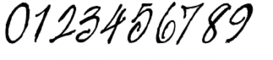 Skratchbook Italic Font OTHER CHARS