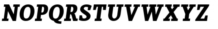 Sky Serif Bold Italic Font UPPERCASE