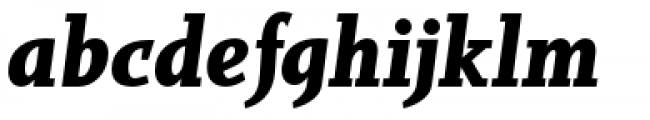 Sky Serif Bold Italic Font LOWERCASE