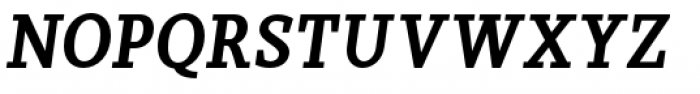Sky Serif Semi Bold Italic Font UPPERCASE