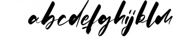 Skidproof - Stylish Handwritten Font Font LOWERCASE