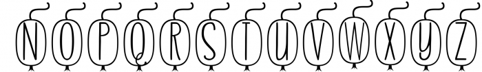 Skinny 5 Font LOWERCASE