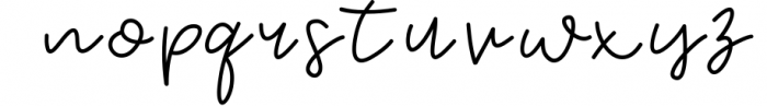 Sky - Handwritten Script Font Font LOWERCASE