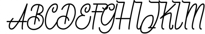 Skyline Monoline Script Font Font UPPERCASE