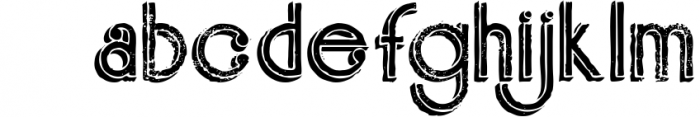 Skywalker - ArtDeco Typeface 9 Font LOWERCASE
